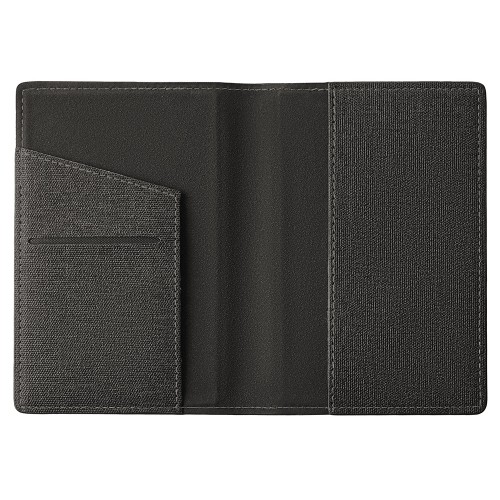 Подарочный набор "Consul": обложка для паспорта и картхолдер, серый