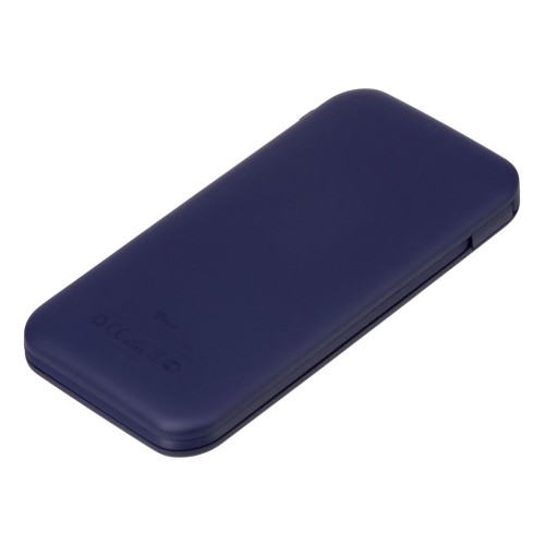 Внешний беспроводной аккумулятор с подсветкой лого «Astro», 10000 mAh, темно-синий
