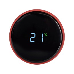 Вакуумный термос «Module X» с индикатором температуры, 500 мл, тубус, красный