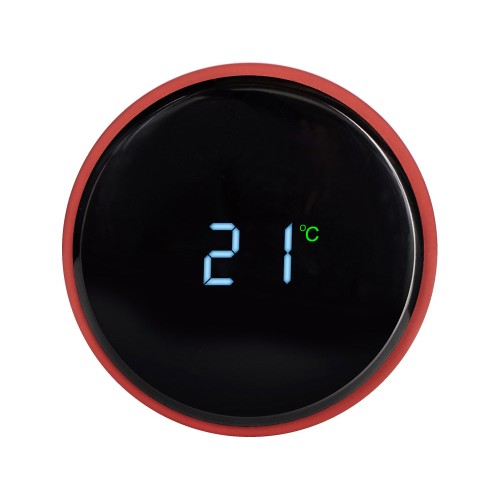 Вакуумный термос «Module X» с индикатором температуры, 500 мл, тубус, красный