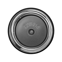 Вакуумный термос «Module X» с индикатором температуры, 500 мл, тубус, черный