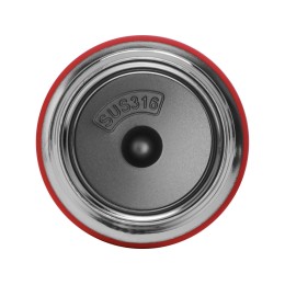 Термос с индикатором температуры "Module", 360 мл, красный