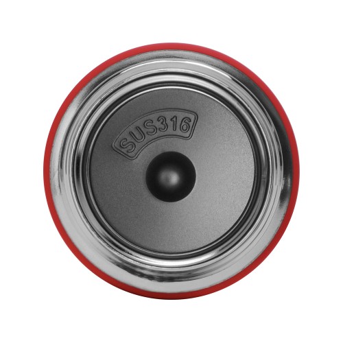 Термос с индикатором температуры "Module", 360 мл, красный