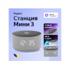 Умная колонка Яндекс Станция Мини 3 с Алисой на YaGPT серая, 12 Вт (YNDX-00027GRY)