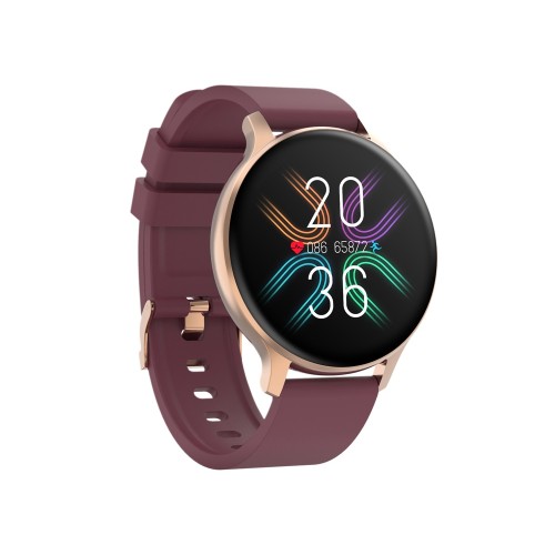 Смарт-часы Canyon SW-68 “ Badian”, IP68, темно-красный (Р)