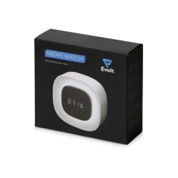 Беспроводные настольные часы с регулируемой подсветкой "Night Watch" (Р)
