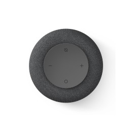 Умная колонка VK Капсула Мини с голосовым помощником Марусей, темный серый