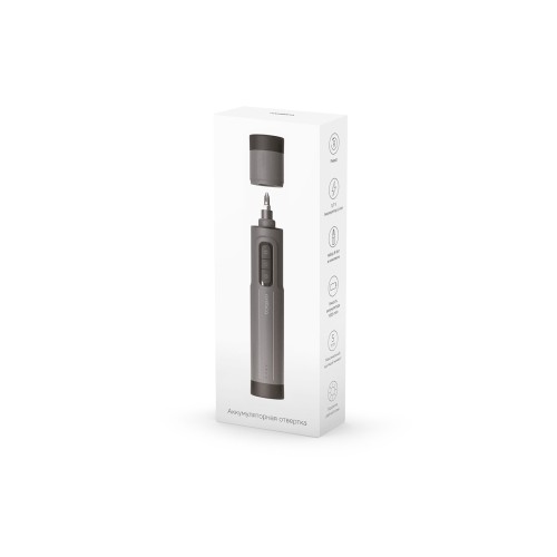 Отвертка аккумуляторная Rombica MyKit S1 Black (Р)