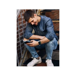 Смарт-часы Canyon SW-74 "Wildberry" , IP67, синий (Р)