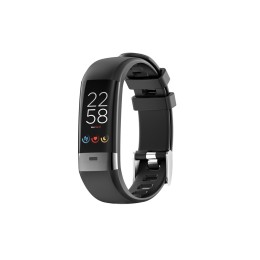 Фитнес-браслет с виртуальным тренером и измерением ЭКГ Canyon Smart Coach SB-75, IP67, черный