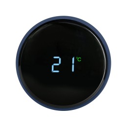 Вакуумный термос «Module X» с индикатором температуры, 500 мл, тубус, темно-синий