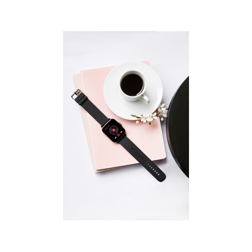 Умные часы CANYON Barberry SW-79, IP 67, BT 5.1, сенсорный дисплей 1.7, черный (Р)