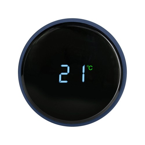 Вакуумный термос «Module X» с индикатором температуры, 500 мл, тубус, темно-синий