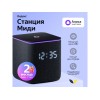 Умная колонка ЯНДЕКС Станция Миди с Алисой, с Zigbee, 24 Вт, цвет: черный (YNDX-00054BLK)