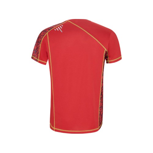 Спортивная футболка "Sochi" мужская, принтованный красный