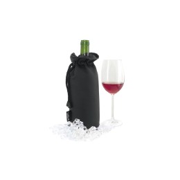 Охладитель для бутылки вина "Keep cooled" из ПВХ в виде мешочка, черный