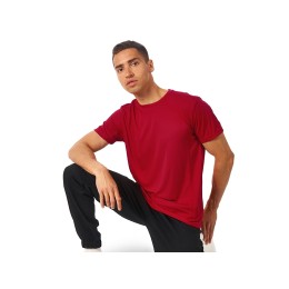 Мужская спортивная футболка Turin из комбинируемых материалов, красный