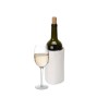WINE COOLER SATIN WHITE/Охладитель-чехол для бутылки вина или шампанского, белый