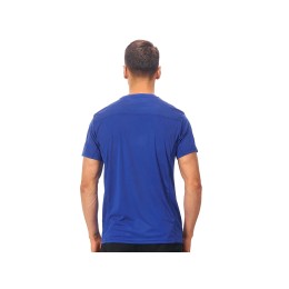 Мужская спортивная футболка Turin из комбинируемых материалов, классический синий