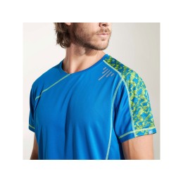 Спортивная футболка "Sochi" мужская, принтованный бирюзовый