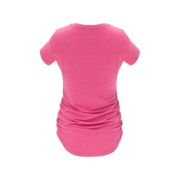 Футболка "Aintree" женская, меланжевый фуксия