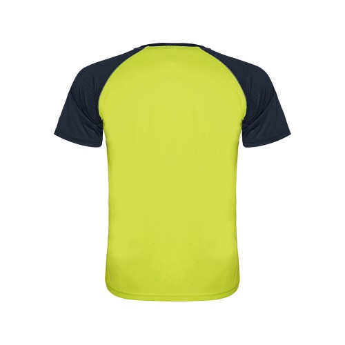 Спортивная футболка "Indianapolis" мужская, неоновый желтый/нэйви