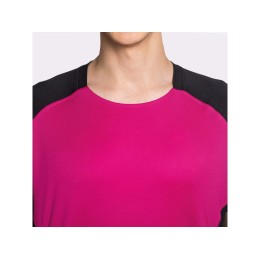 Футболка "Bugatti" мужская, яркая фуксия /черный