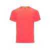 Футболка "Monaco" унисекс, неоновый коралловый