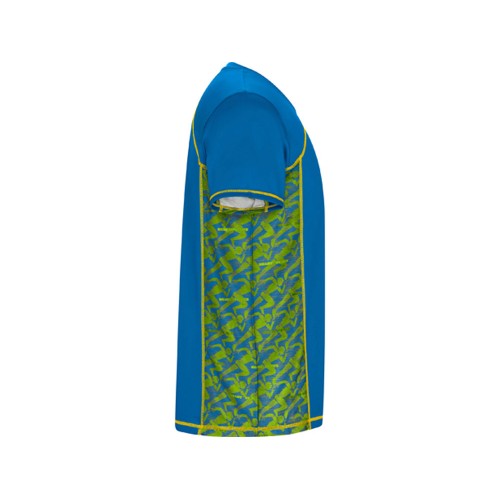 Спортивная футболка "Sochi" мужская, принтованный королевский синий