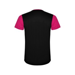 Спортивная футболка "Detroit" мужская, яркая фуксия/черный