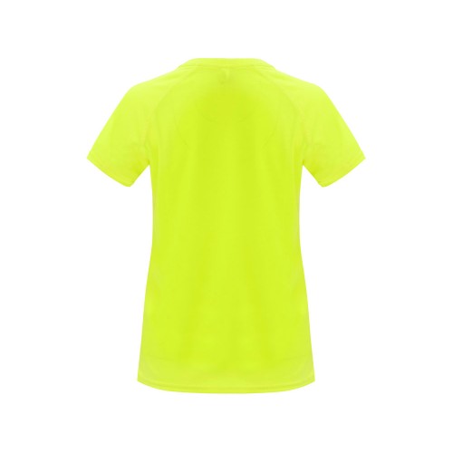 Футболка "Bahrain" женская, неоновый желтый
