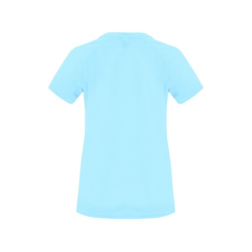Футболка "Bahrain" женская, небесно-голубой