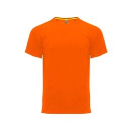 Футболка "Monaco" унисекс, неоновый оранжевый