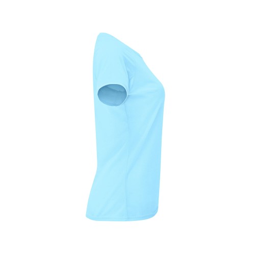 Футболка "Bahrain" женская, небесно-голубой