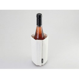 WINE COOLER SATIN WHITE/Охладитель-чехол для бутылки вина или шампанского, белый