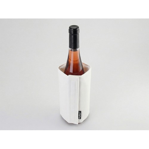 WINE COOLER SATIN WHITE/Охладитель-чехол для бутылки вина или шампанского, белый