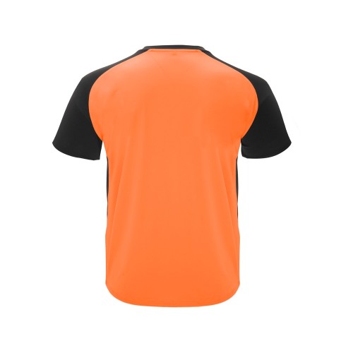 Футболка "Bugatti" мужская, неоновый оранжевый/черный