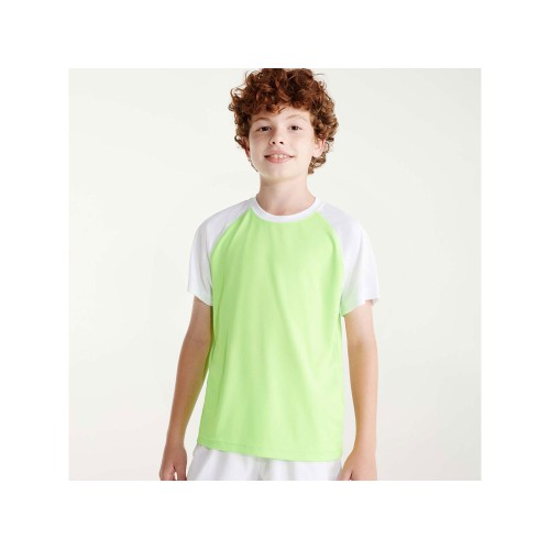 Спортивная футболка "Indianapolis" мужская, неоновый зеленый/белый