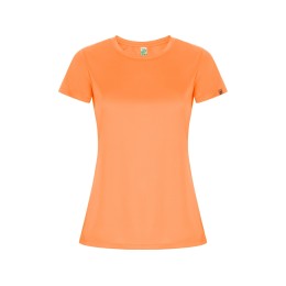 Футболка "Imola" женская, неоновый оранжевый