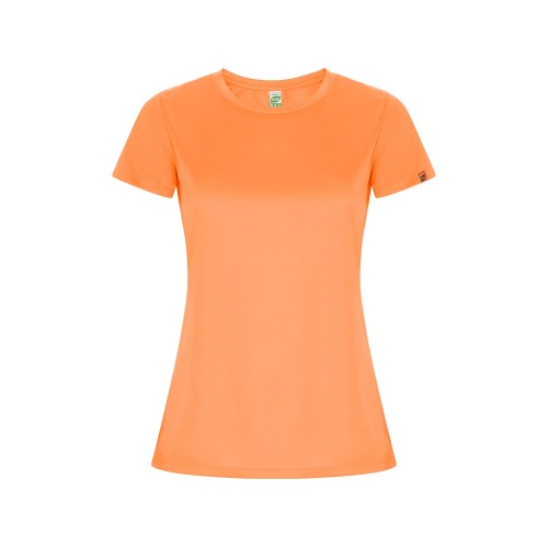 Футболка "Imola" женская, неоновый оранжевый