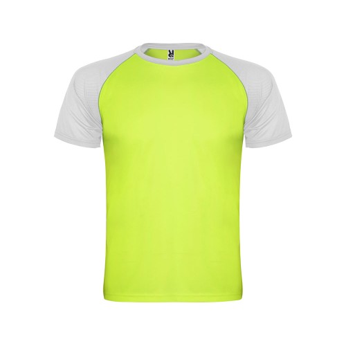 Спортивная футболка "Indianapolis" мужская, неоновый зеленый/белый