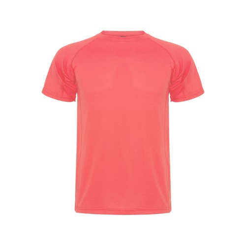 Спортивная футболка "Montecarlo" мужская, неоновый коралловый