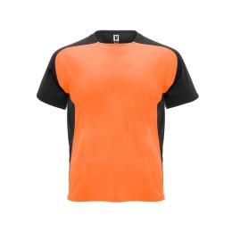 Футболка "Bugatti" мужская, неоновый оранжевый/черный