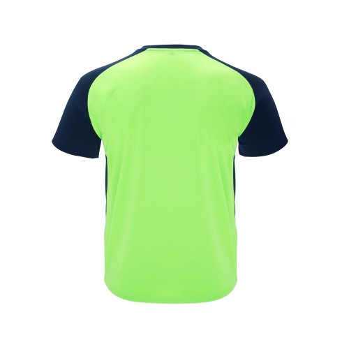 Футболка "Bugatti" мужская, неоновый зеленый/нэйви