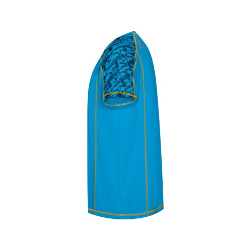 Спортивная футболка "Sochi" мужская, принтованный бирюзовый