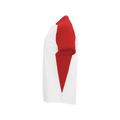 Футболка "Bugatti" мужская, белый/красный