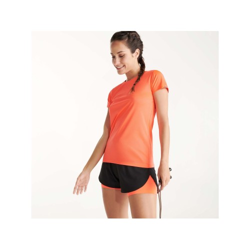 Футболка "Imola" женская, неоновый оранжевый