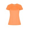 Футболка "Imola" женская, неоновый оранжевый