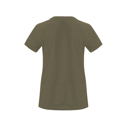 Футболка "Bahrain" женская, армейский зеленый