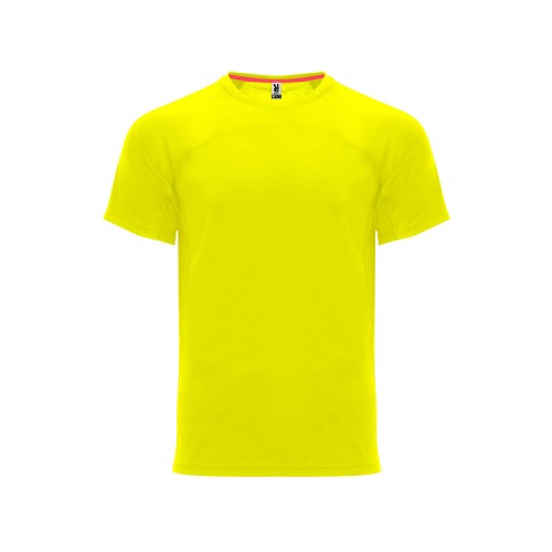 Футболка "Monaco" унисекс, неоновый желтый